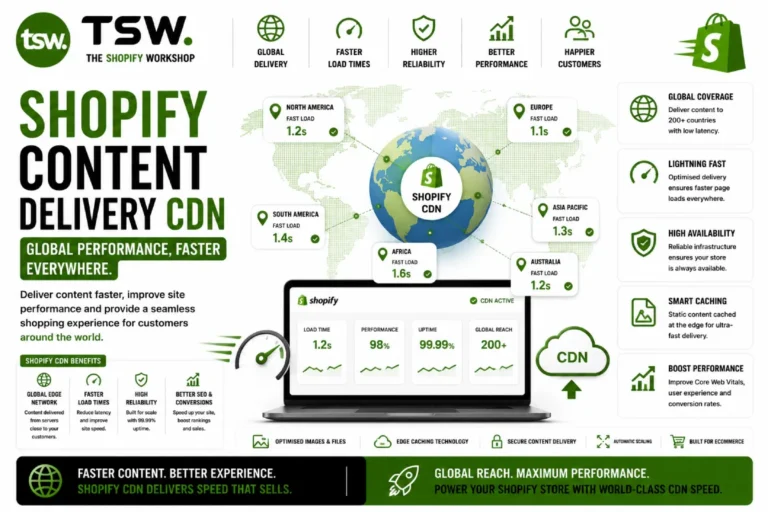 Shopify Content Delivery: Leveraging the CDN for Global Performance