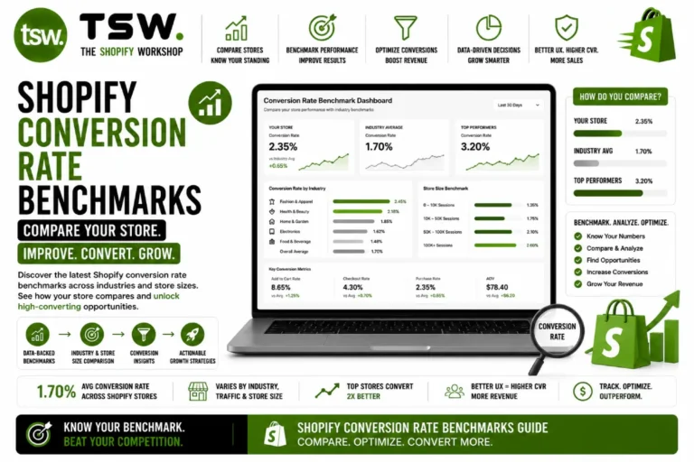 Shopify Conversion Rate Benchmarks: How Does Your Store Compare?