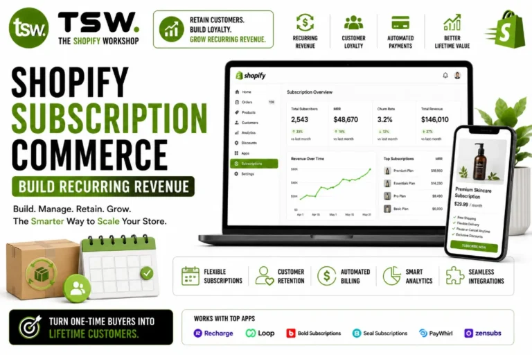 Shopify Subscription Commerce: Build Recurring Revenue