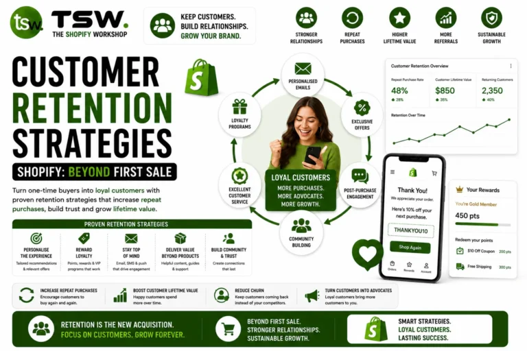 Customer Retention Strategies for Shopify: Beyond the First Sale