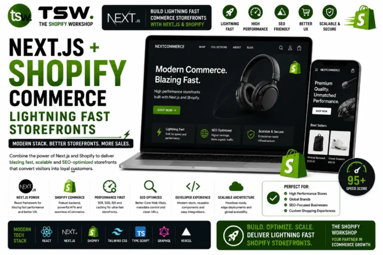 Next.js Commerce with Shopify: Building Lightning-Fast Storefronts