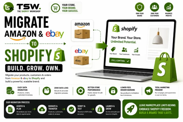 How to Migrate from Amazon, eBay & Any Marketplace to Shopify in 2026
