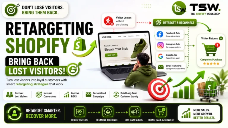 Retargeting for Shopify: Bring Back Lost Visitors and Recover Sales