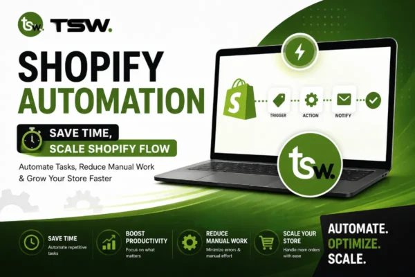 Shopify Flow automation workflow for ecommerce stores to improve productivity and business growth