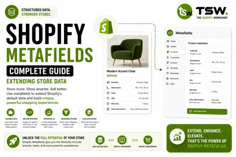 Shopify Metafields Guide: Extending Your Store Data Model