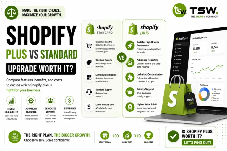 Shopify Plus vs Standard Shopify: Is the Upgrade Worth It?
