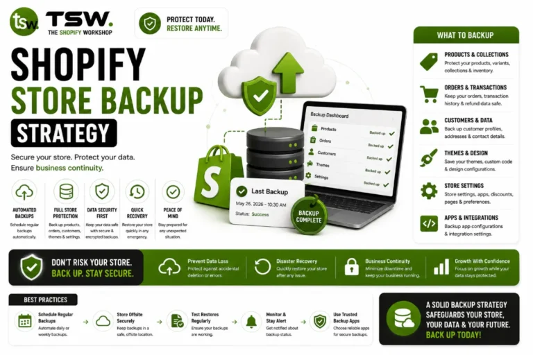 Shopify Backup Strategy: Protect Your Store Data from Loss